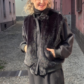 SOUVENIR&nbsp;BOMBER D40V0060&nbsp;NERO